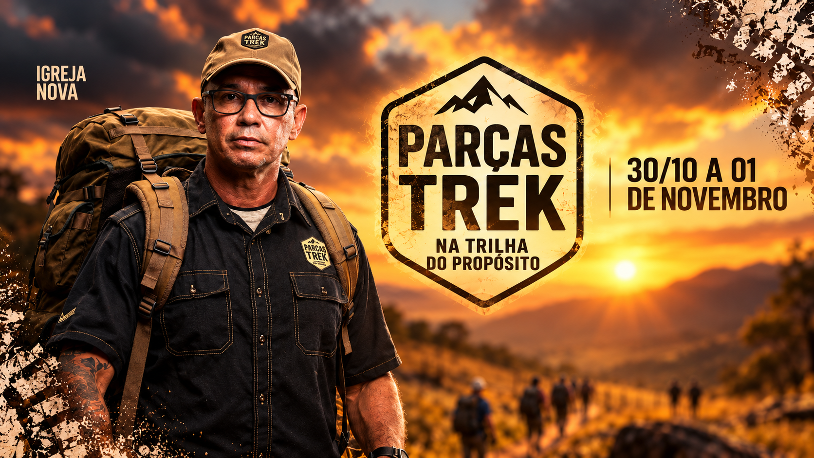 Parças Trek — 30 de outubro a 01 de novembro