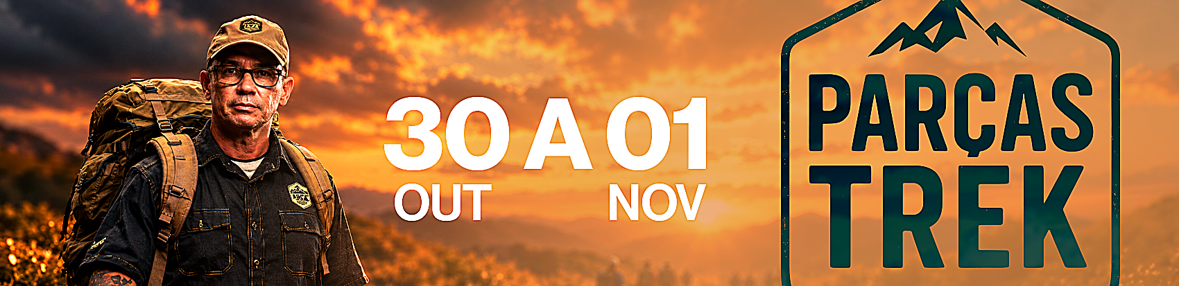Parças Trek — 30 de outubro a 01 de novembro