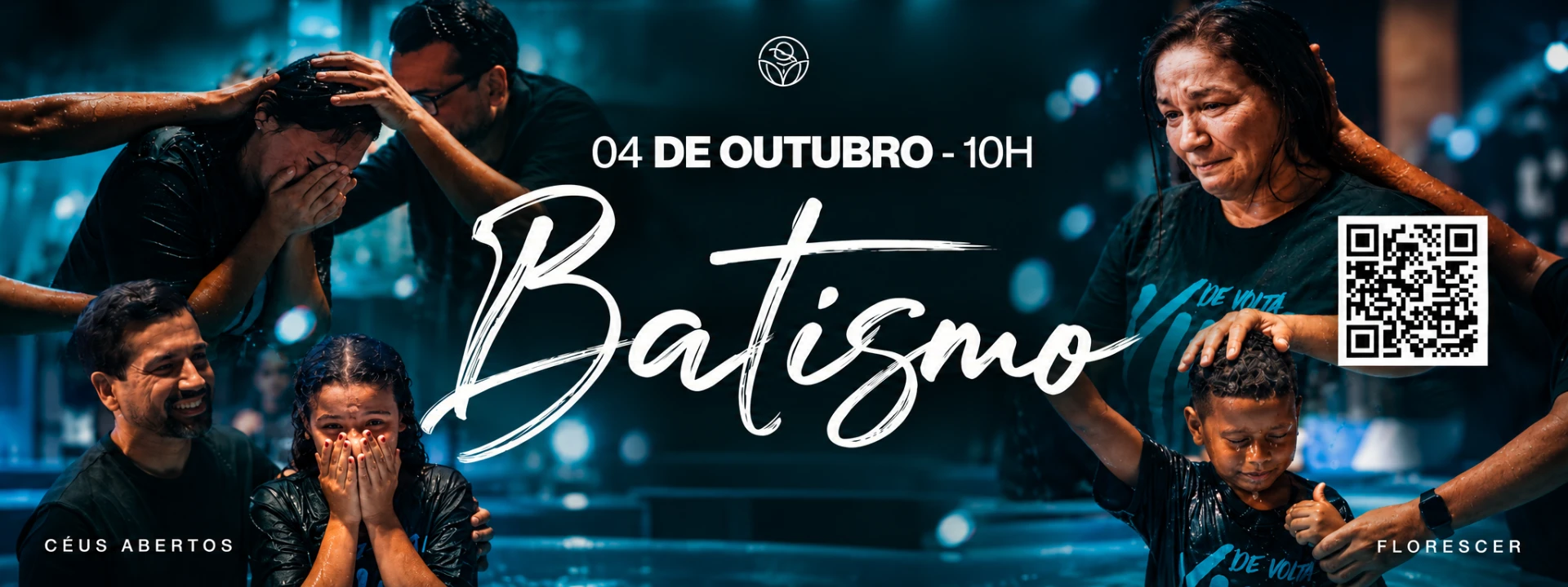 Batismo — 04 de outubro às 10h